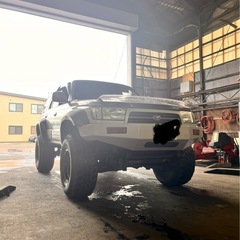 トヨタ　ハイラックスサーフ　ディーゼルターボ　リフトアップの画像