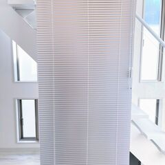 【MUJI 無印良品】アルミブラインド 4本セット (W88xL200cm)の画像