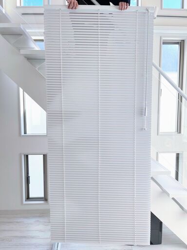 【MUJI 無印良品】アルミブラインド 4本セット (W88xL200cm)