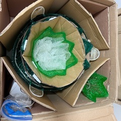 クリスマスツリー/コーンツリー/グリーン/屋外使用可/LEDの画像