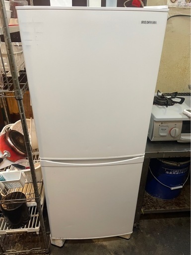 2ドア アイリスオーヤマ 2021年 142L IRSD-14A-W