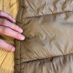 ZARA ダウン　m〜L ベージュの画像