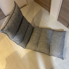 座椅子　ポケットコイル 低反発 リクライニングの画像