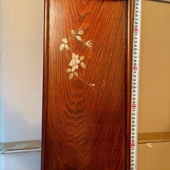 天然木　お盆の画像