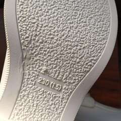 新品 23cm レディース ブーツ ホワイト 厚底 シューズ 識別番号:【B002-S】の画像