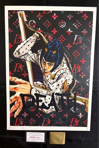 ☆世界限定100枚☆ DEATH NYC 現代アート ポスター DB03 DEATH NYC