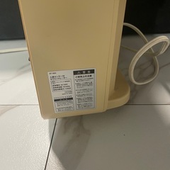 セラミック　ファンヒーターの画像