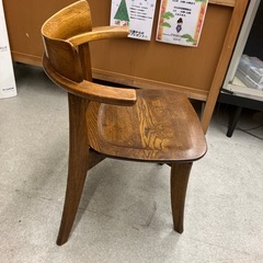 12/25まで店頭商品一部を除き半額クリスマスSALE!!開催中 　サ2512-119 ライフ Japan vintage アームチェア キズ汚れ有りの画像