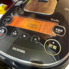 アイリスオーヤマ IHジャー炊飯器 RC-IE10-B 炊飯器の画像