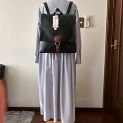 MonteRosso タグ付き　2wayリュック　ブラックの画像