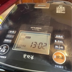 MITSUBISHI 炊飯器 NJ-VX183 一升の画像