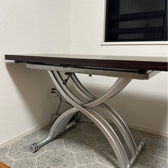 ダイニングテーブル【拡張式】【昇降式】の画像