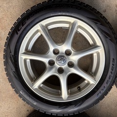 50エスティマ純正ホイール，ピレリスタッドレス4本セットの画像