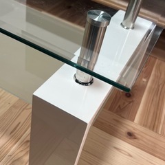 ガラステーブル60cm×100cm高さ45cmの画像