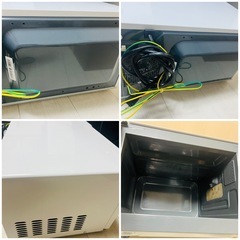 SHARP RE-TM18-W 単機能電子レンジ 2023年製の画像