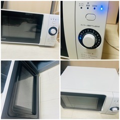 SHARP RE-TM18-W 単機能電子レンジ 2023年製の画像