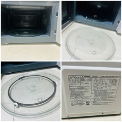 SHARP RE-TM18-W 単機能電子レンジ 2023年製の画像