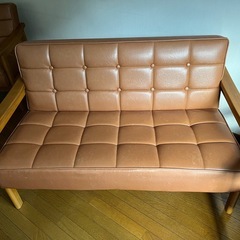 ソファ３点セット　2人掛けと1人掛けの画像