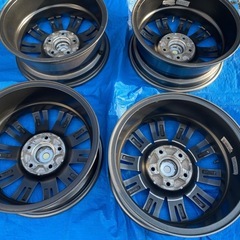 ほぼ未使用に近い　15インチ　アルミホイールの画像