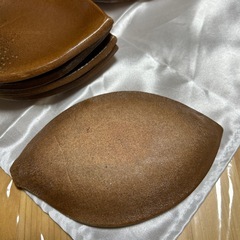 信楽焼のお皿 10枚セットの画像