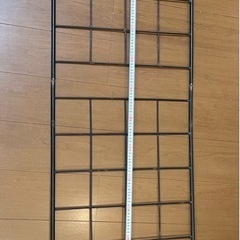 大型アイアンラティス 220cm 2枚セット／ガーデニング用 （1 枚曲がりあり）の画像