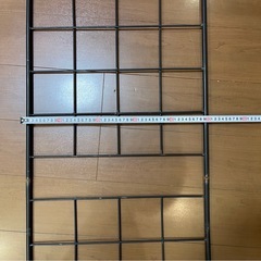 大型アイアンラティス 220cm 2枚セット／ガーデニング用 （1 枚曲がりあり）の画像