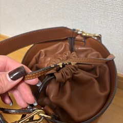 ユナイテッドアローズ　バケット型ハンドバッグ の画像