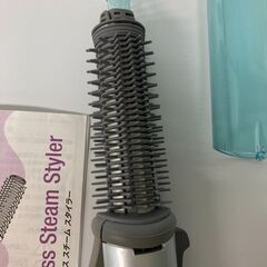 【美品】コードレススチームスタイラー ガス式 カートリッジ3本付＜k1319＞の画像