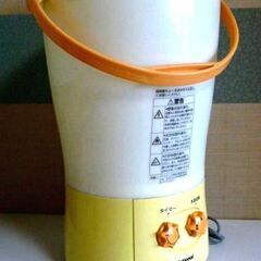 美品■現役 稼働品★ナショナル 電気バケツ 黄 N-BK２ーY★ただのバケツじゃありま洗・新生活一人暮らしにお勧め！簡易洗濯機◎手渡し可◎の画像