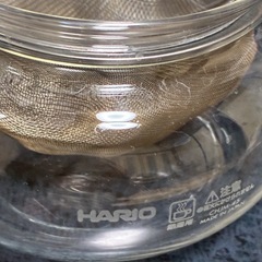 ハリオ　HARIO ガラスの急須　ポットの画像