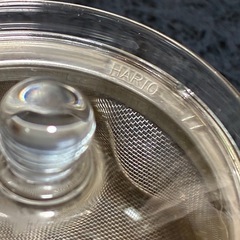 ハリオ　HARIO ガラスの急須　ポットの画像