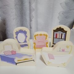 【12月27日で削除】つみき 17点セット プリンセス サーカス 家具の画像