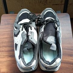 新品 24.5cm レディース スニーカー ホワイト 厚底 シューズ 識別番号:【N573-S】の画像