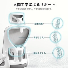 オフィスチェア 椅子 テレワーク 人間工学椅子 通気性メッシュの画像