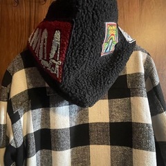 未使用品 厚手ロングシャツ  色違い2着出品の画像