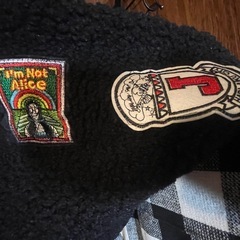 未使用品 厚手ロングシャツ  色違い2着出品の画像