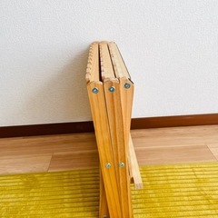 【お取引可能」】木製折りたたみラック3段②の画像