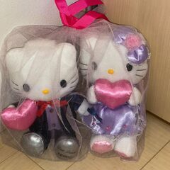 ハローキティ＆ダニエル カップルぬいぐるみ ウェディング 非売品の画像