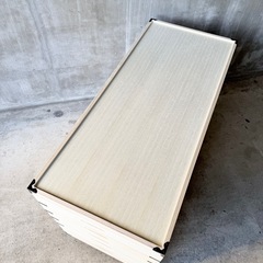 美品 桐 衣装ケース 5段 キャスター付き 桐箱 桐ケースの画像