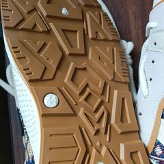 新品 27cm メンズ スニーカー ホワイト 厚底 シューズ 普段着 識別番号:【N575-S】の画像