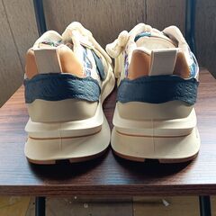 新品 27cm メンズ スニーカー ホワイト 厚底 シューズ 普段着 識別番号:【N575-S】の画像