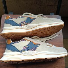 新品 27cm メンズ スニーカー ホワイト 厚底 シューズ 普段着 識別番号:【N575-S】の画像