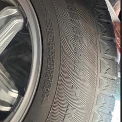 ホイル付スタッドレス　265/65R17  美品の画像