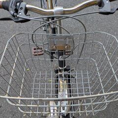 24インチ　自転車　ネイビーの画像