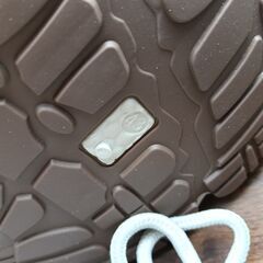 新品 26.5cm メンズ スニーカー グレー 厚底 シューズ 普段着 識別番号:【N576-S】の画像