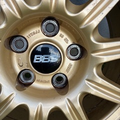 スバル インプレッサ WRX STI 純正 BBS ホイール 鍛造 8.0Jの画像