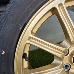 スバル インプレッサ WRX STI 純正 BBS ホイール 鍛造 8.0Jの画像
