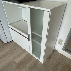 キッチンボード 食器棚 レンジ台の画像