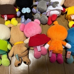 アンパンマンぬいぐるみ10体の画像