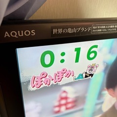 40インチ　シャープAQUOS 世界の亀山モデルの画像